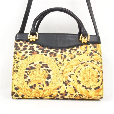 authentic gianni versace vintage shoulder bags|gianni versace shoulder bag.